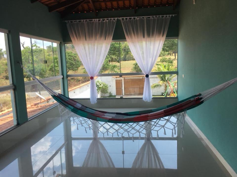 Casa Esmeralda para descanso Pirenopolis Bagian luar foto