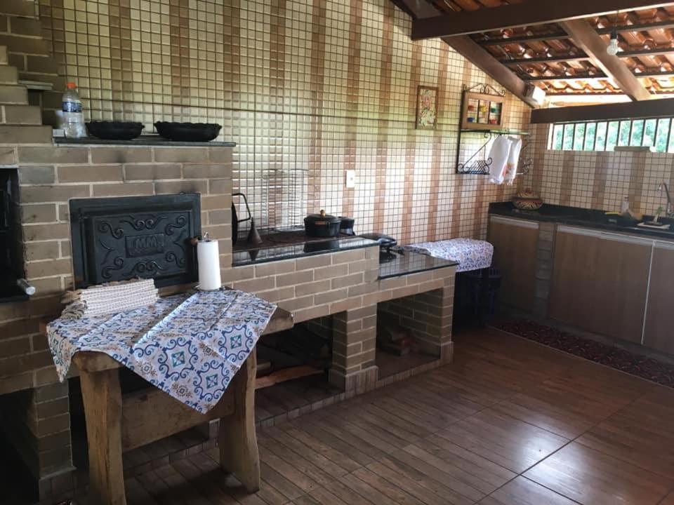 Casa Esmeralda para descanso Pirenopolis Bagian luar foto