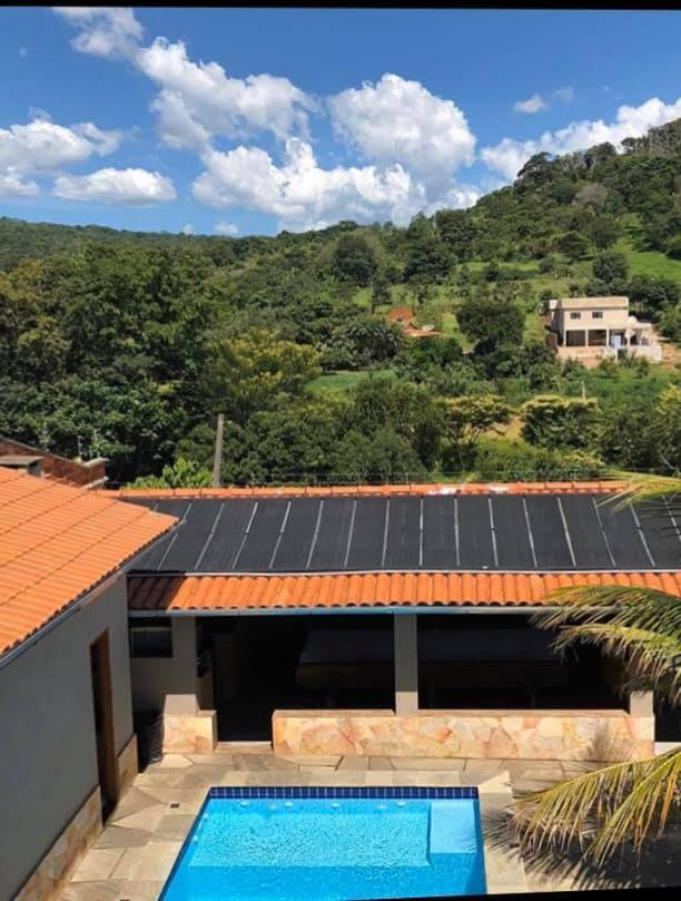Casa Esmeralda para descanso Pirenopolis Bagian luar foto